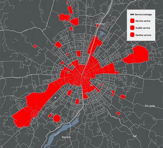 Our Service Area Map